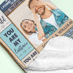 Personalized Gifts For Couple Blanket You Are My Life Now And Forever - Blanket - GoDuckee