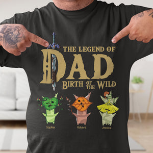 The Dad Legend 03naqn250523 Personalized Shirt - Shirts - GoDuckee