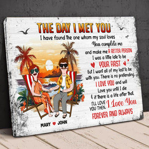 Personalized Gifts For Couple Canvas Print 04xqtn100225pa - Poster & Canvas - GoDuckee