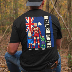 Best Aussie Dad Ever - Personalized Shirt - Gift For Dad 03NATN070723 - Shirts - GoDuckee