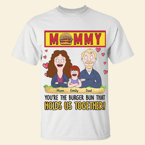 Personalized Gifts For Mom Shirt Mommy Burger 01DTDT110325HG - Shirts - GoDuckee