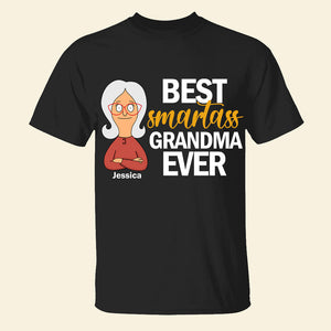 Personalized Gifts For Grandma Shirt Best Smatass Grandma Ever 07OHDT190325HG - Shirts - GoDuckee