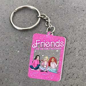 Friends Are The Family We Choose 04nahn121223hh Personalized Keychain - Keychains - GoDuckee