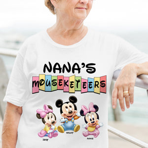 Personalized Gift For Grandma Shirt. Adorable Mouse Characters 04OHLU130325 - Shirts - GoDuckee