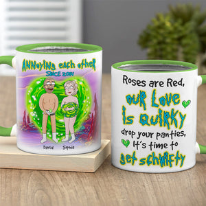 Personalized Gifts For Couple Mug, Funny Naughty Anniversary Gift 04qhqn150724hg - Coffee Mug - GoDuckee