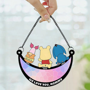 Personalized Gifts For Mom Suncatcher Window Hanging Ornament 04htqn250424 - Ornaments - GoDuckee