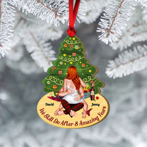We Still Do After Amazing Years, Couple Gift, Personalized Acrylic Ornament, Funny Couple Ornament, Christmas Gift 03OHHN110923HH - Ornament - GoDuckee