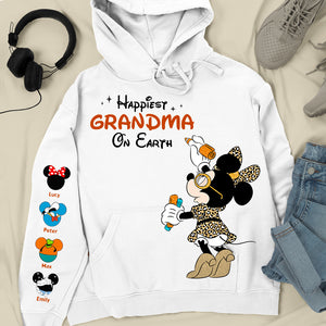 Personalized Gift For Grandma 3D Shirt, Adorable Bear Charms 01ACDT220325 - AOP Products - GoDuckee