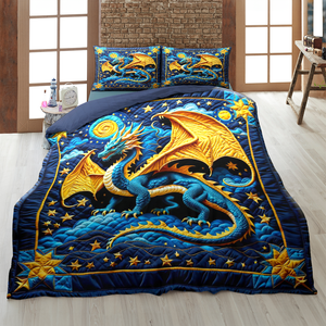Personalized Dragon Quilt Bed Set 06hupu170125 - Blanket - GoDuckee