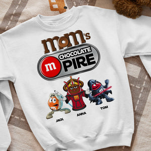 Personalized Gifts For Mom Shirt Mom's Chocolate Mpire 04qhtn080324 - 2D Shirts - GoDuckee