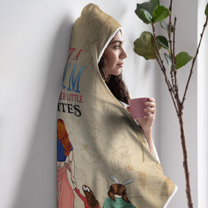 Personalized Gifts For Mom Wearable Blanket Just A Mom Anchoring Her Little Pirates 01TOPU200324PA - Blankets - GoDuckee