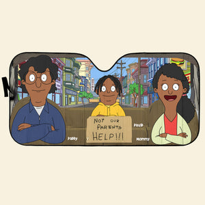 Personalized Gifts For Family Windshield Sunshade 03OHMH090125HG - Doormat - GoDuckee