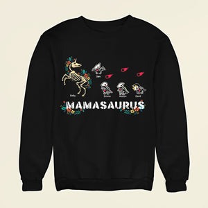 Personalized Gifts For Mom Shirt Mamasaurus - 2D Shirts - GoDuckee