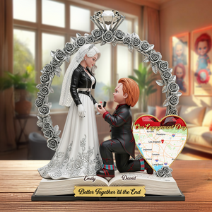 Anniversary Acrylic Plaque - Personalized Gifts For Couple 03ohpu090725 - Shaped Plaques - GoDuckee