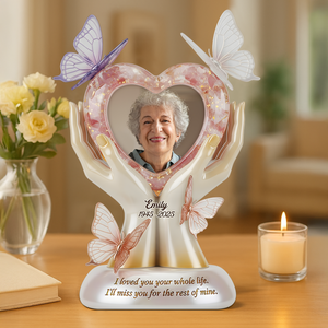Memorial Acrylic Plaque - Human Memorial Gifts 05napu140625 - Shaped Plaques - GoDuckee