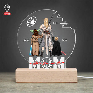 Personalized Gifts For Mom LED Light Love You We Do 02qhpu060224hhhg - Led Lights - GoDuckee