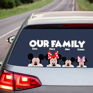 Personalized Gifts For Family Decal 02NAMH050624 - Home Decor - GoDuckee