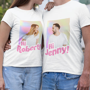 Romantic Couple, Personalized Couple Shirts, Gifts For Couple, 03napo130723 - Shirts - GoDuckee