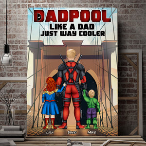 Cool Dad Personalized Canvas Print -04QHHN250523TM - Poster & Canvas - GoDuckee