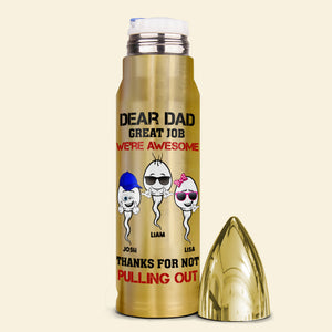 Personalized Gifts For Dad Bullet Tumbler 01OHPU150524 Father's Day - Tumbler Cups - GoDuckee