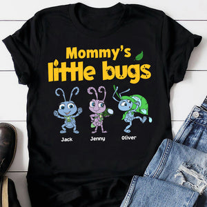Personalized Gifts For Mom Shirt Mommy's Little Bugs 02QHTN220124 Mother's Day Gifts - 2D Shirts - GoDuckee