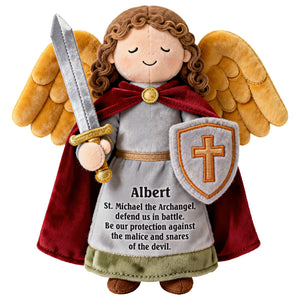 Angel of Protection Pillow – Personalized Gifts For Christians 04naqn301225 - Pillow - GoDuckee