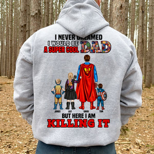 Personalized Gifts For Dad Shirt Super Cool Dad 062hutn300324pa - 2D Shirts - GoDuckee