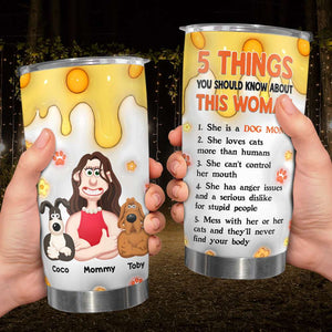 Personalized Gifts For Dog Lover Tumbler 01TOMH210225PA - Tumbler Cup - GoDuckee