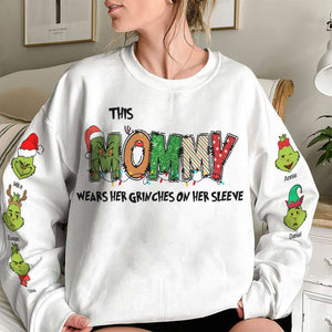 Gift For Family, Personalized 3D Shirt, Green Monster Kids Shirt, Christmas Gift 03NAHN140923 - AOP Products - GoDuckee