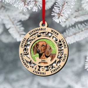 Personalized Ornaments For Dog Lovers, The Perfect Christmas Gifts And Tree Decorations - Ornament - GoDuckee