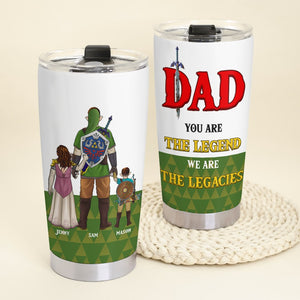 Personalized Gifts For Dad Tumbler 01QHMH160424HG Father's Day Gift - Tumbler Cups - GoDuckee