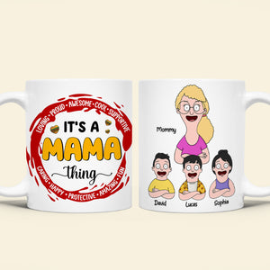 Personalized Gifts For Mom Coffee Mug 03totn210325hg It's A Mom Thing - Coffee Mug - GoDuckee