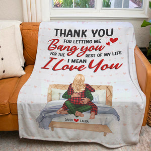 Personalized Blanket - Gift for Couple - 02QHPO131123HH - Blanket - GoDuckee