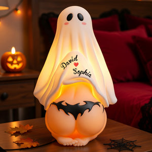 Naughty Couple Boo Ghost Light Box Personalized Gifts For Couple 01HULU300726