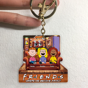Personalized Gifts For Friends Keychain 03ohpu160125hh - Keychains - GoDuckee