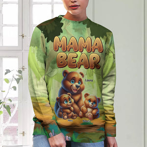 Personalized Gifts For Grandma And Mom Shirt 01xqqn070325 Grandma Bear - AOP Products - GoDuckee