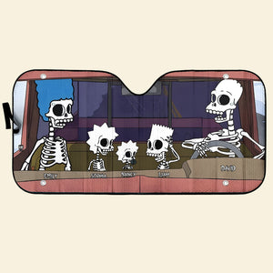 Personalized Gifts For Family Windshield Sunshade 03KAPU090824 - Doormat - GoDuckee