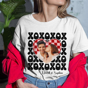 Personalized Gifts For Couple Shirt Valentine Sweet Couple - Shirts - GoDuckee