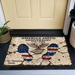 America 250th Anniversary Doormat - Personalized Gifts 05tgqn120226 - Doormat - GoDuckee