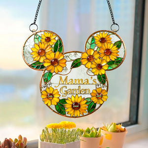 Sunflower Suncatcher Ornament - Personalized Gifts For Mother's Day 04TOQN230226 - Ornament - GoDuckee