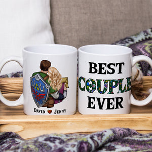 Romantic Couple, Best Couple Ever, Personalized Coffee Mug, Gifts For Couple, 02ohpo200723hh - Coffee Mug - GoDuckee