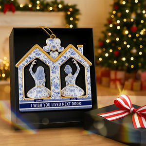 Long-distance Friendship Acrylic Ornament - Personalized Gifts For Bestie 01qhqn301025 - Ornament - GoDuckee