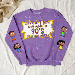 Personalized Gifts For Mom Shirt Just A Mama 02TOQN250325HH - AOP Products - GoDuckee