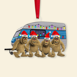 Happy Campers Christmas 03QHTN111123 Personalized Ornament, Christmas Gifts - Ornament - GoDuckee
