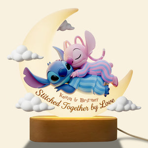 Sleeping Couple LED Light Personalized Gifts For Couple LED Light 03OHDT040625 - Led Night Light - GoDuckee