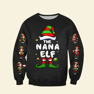 Personalized Nana Shirt, Christmas 02TOPU161123 Sweater - AOP Products - GoDuckee