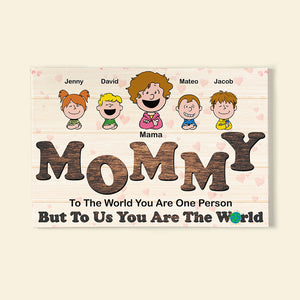 Personalized Gifts For Mom Canvas Print 02KADT181224HG - Poster & Canvas - GoDuckee