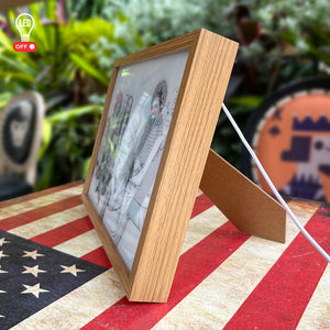 Gifts For Family, Personalized Light Picture Frame - Poster & Canvas - GoDuckee