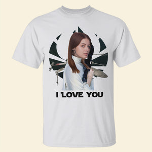 I Love You - I Know, Funny Custom Couple Face Shirts, Gift For Couple, Valentine's Gifts, Couple Shirts - Shirts - GoDuckee