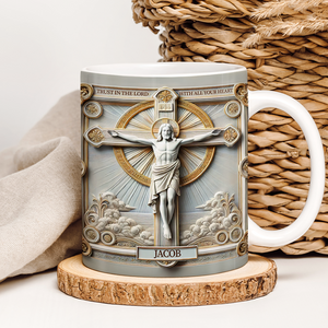 Personalized Gifts For Jesus Lover Coffee Mug, Trust In The Lord 03tgpu311224 - Coffee Mug - GoDuckee